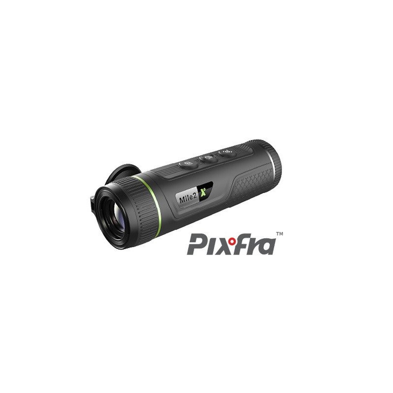 Pixfra Mile2 lämpökamera 256×192  NETD 25mK  8x ZOOM  OLED