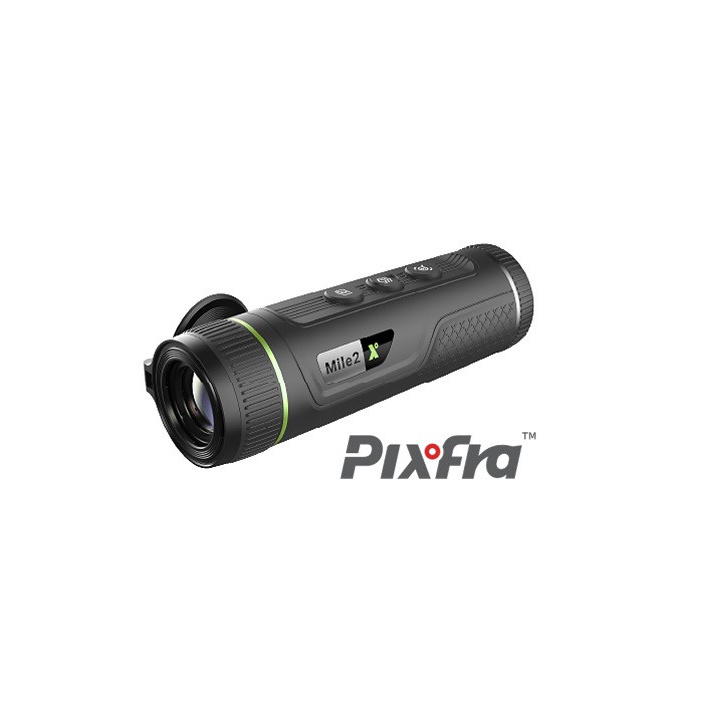 Pixfra Mile2 lämpökamera 256×192  NETD 25mK  8x ZOOM  OLED