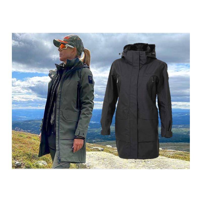 Dovrefjell Vilde parkatakki naisille, Black