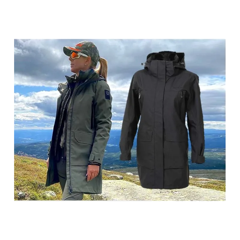 Dovrefjell Vilde parkatakki naisille, Black