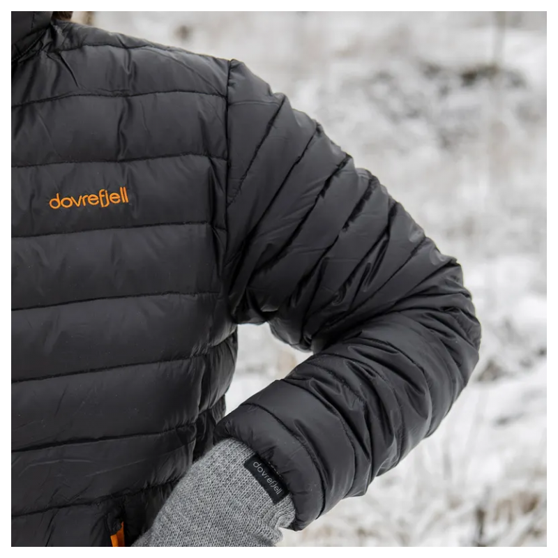 Dovrefjell Untuvatakki miehille, musta