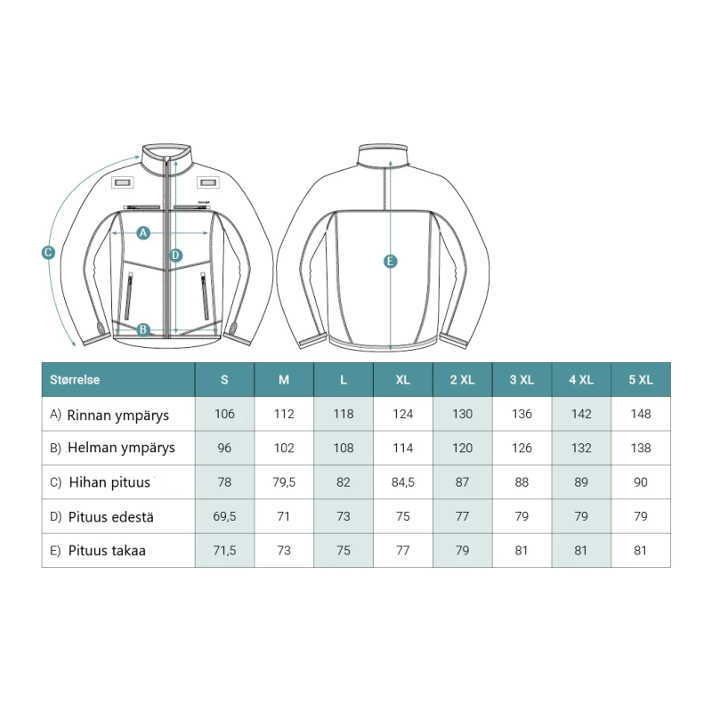 Dovrefjell Hauk Silent Fleece Takki