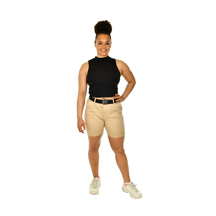 Dovrefjell Stranda shortsit naisille Light Latte