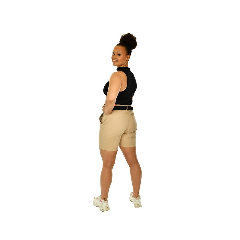 Dovrefjell Stranda shortsit naisille Light Latte