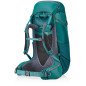 Gregory W's Amber 65 naisten rinkka, Dark Teal