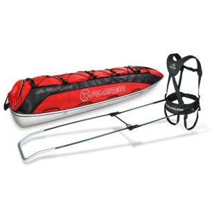 Fjellpulken Xplorer 188 Incl Shaft And Harness Pro