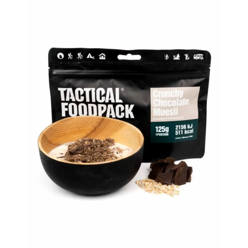 Tactical Foodpack crunchy chocolate mysli