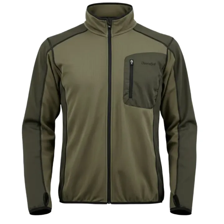 Dovrefjell Fleece -takki, tummanvihreä