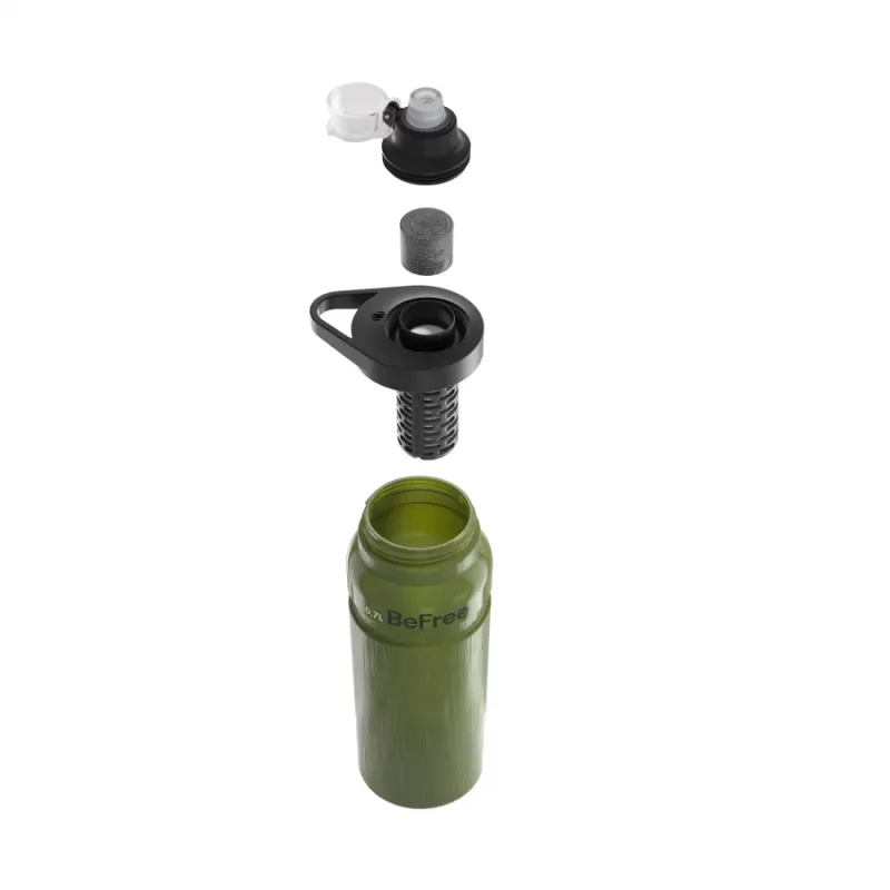 Katadyn BeFree AC Bottle 0,7 l suodatinpullo, vihreä